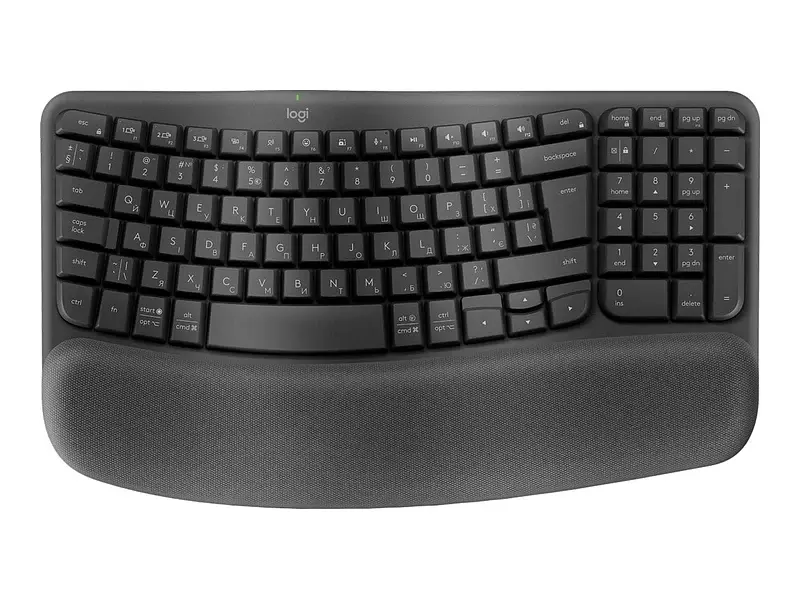Клавіатура Logitech Wave Keys Bluetooth/Wireless Black (920-012304)