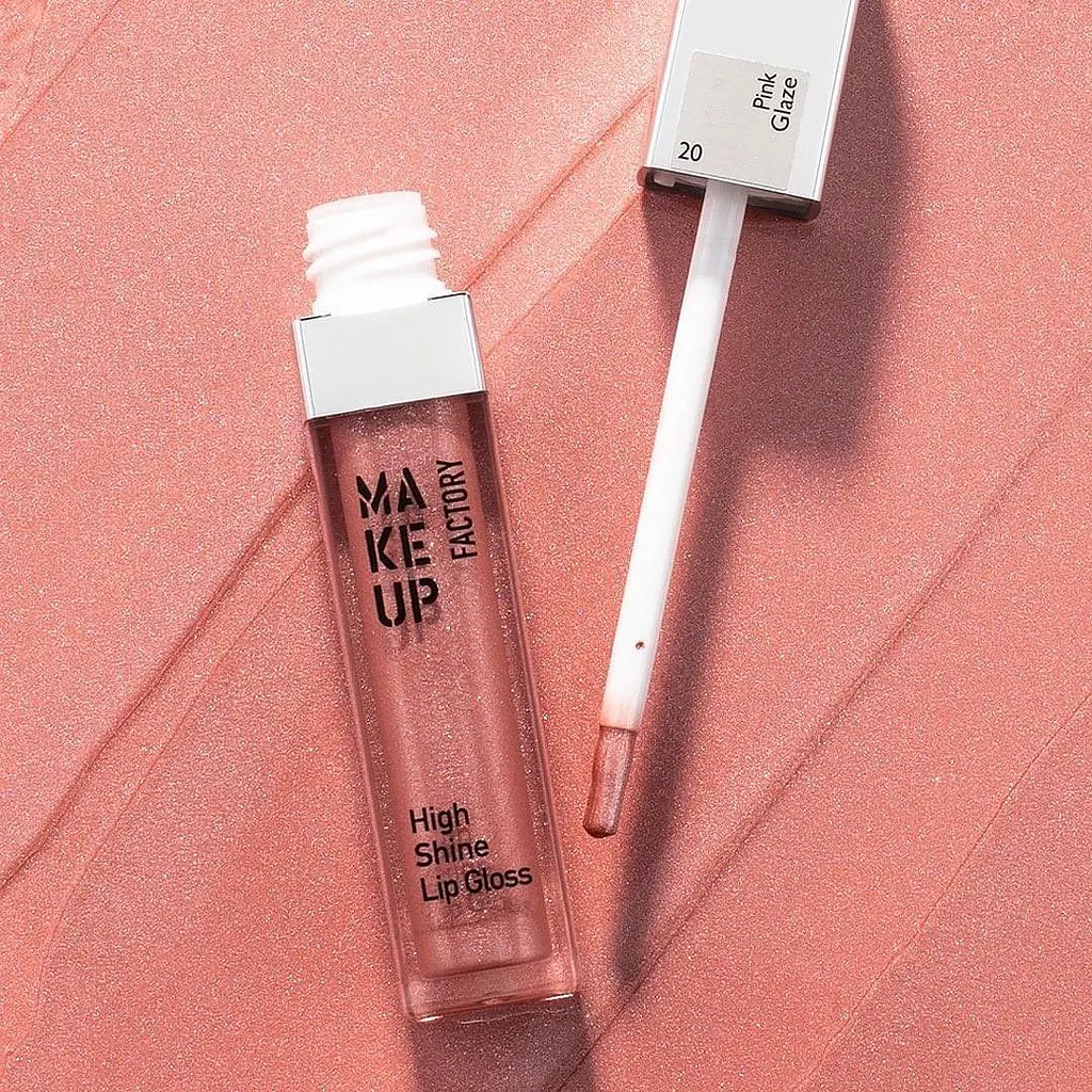 Блеск для губ Make up Factory High Shine Lip Gloss тон 20 (Pink Glaze) 6.5 мл (497099) - фото 2