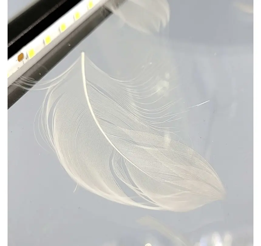 Світлодіодна люстра стельова Artlight 2470/500BK з візерунковим акриловим розсіювачем, 48W - фото 4