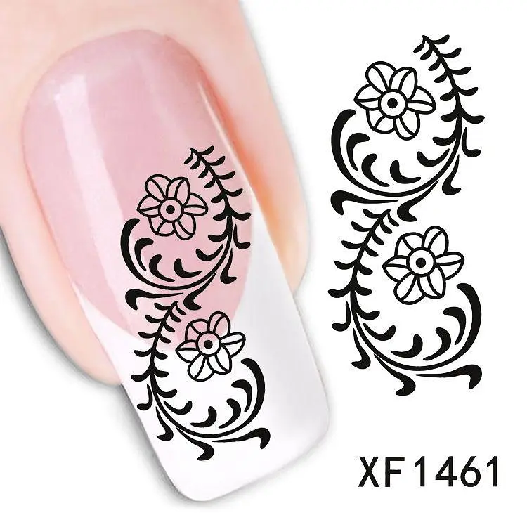 Наклейки для ногтей XF1461