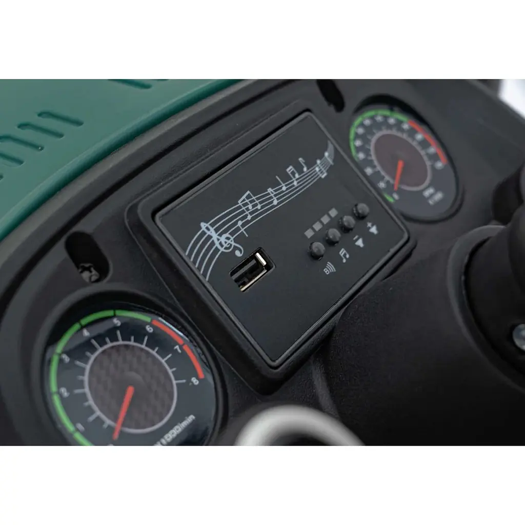 Детский электромобиль-трактор Ramiz GROW 1804 Dark Green 24 В, Green (PA.HC-306.J-ZIE) - фото 5
