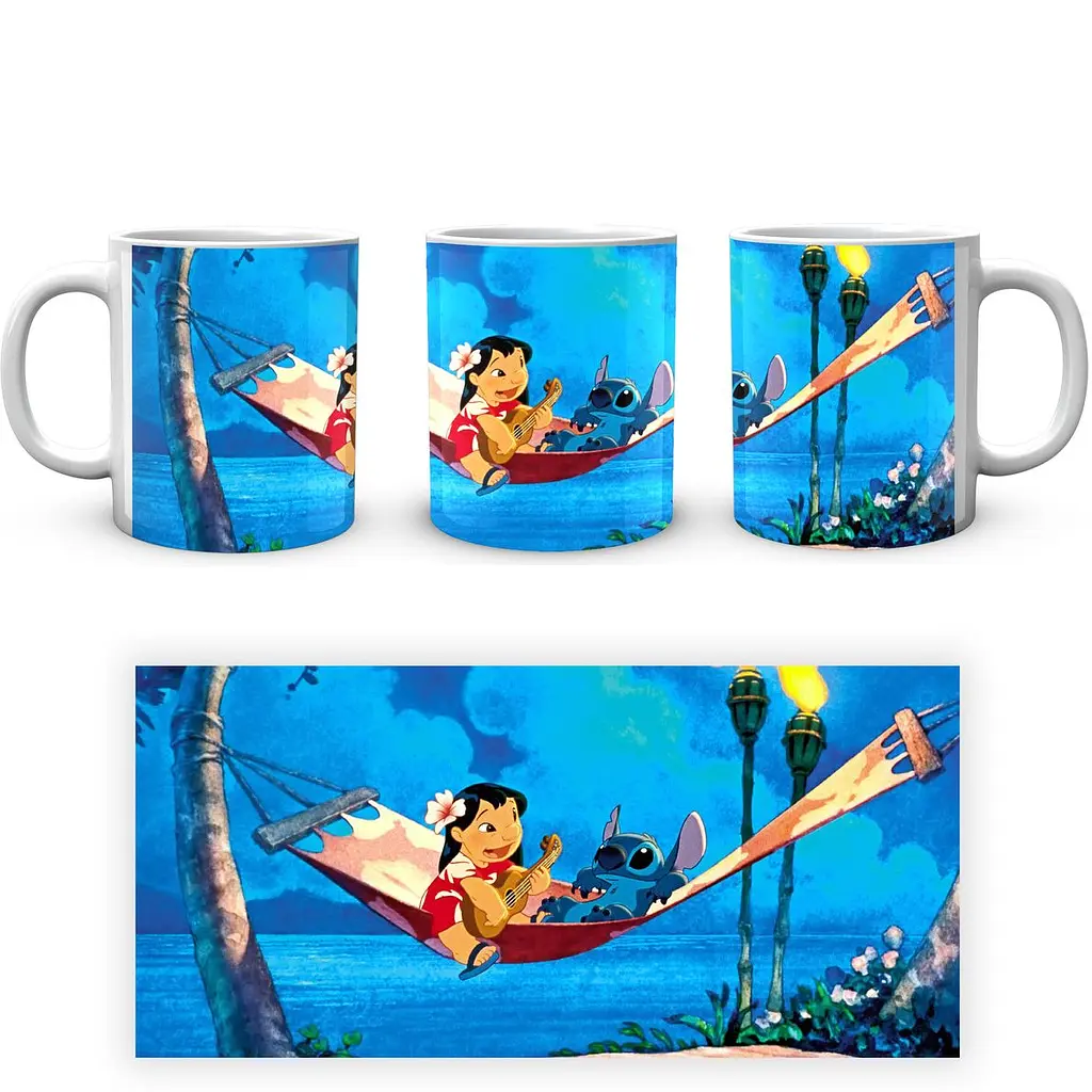 Кухоль GeekLand Lilo and Stitch Ліло і Стіч LS 02.01 330 мл білий - фото 4