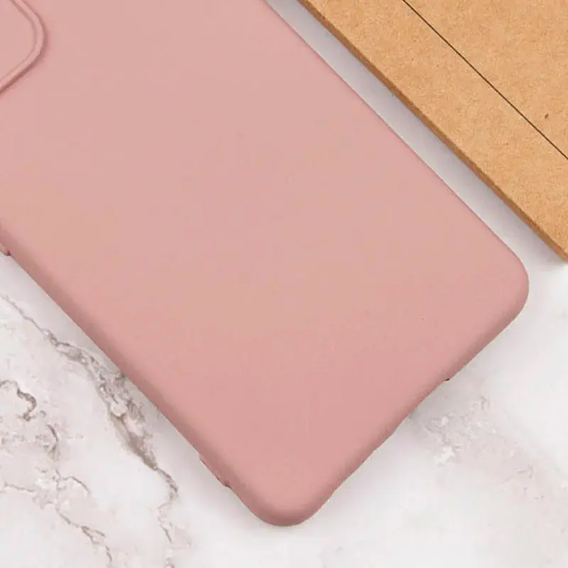 Чехол Lakshmi Full Camera Silicone Cover для Poco F5 / Redmi Note 12 Turbo Pink Sand [92215] - фото 4