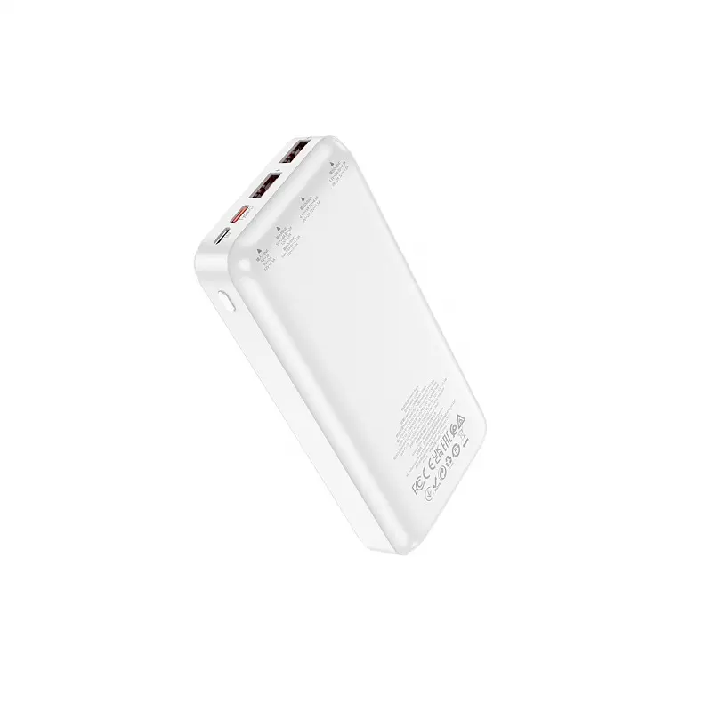 Зовнішній акумулятор HOCO J101A Astute 22.5W fully compatible power bank 20000mAh White (6931474782502) - фото 4
