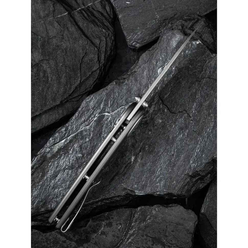 Ніж складаний туристичний Civivi Starflare, (8.4 см) Nitro-V / Aluminum сірий - фото 16