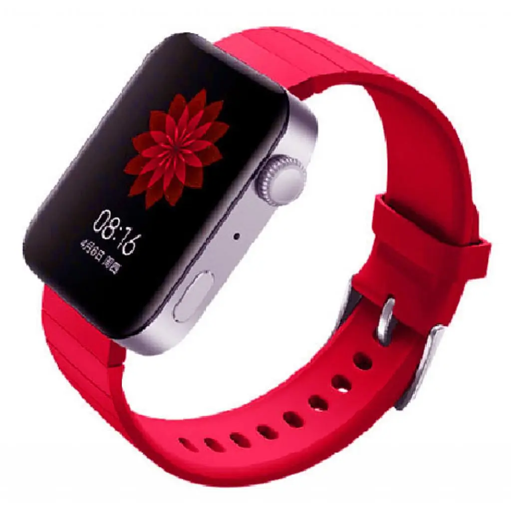 Ремінець до смарт-годинника BeCover Silicone для Xiaomi Mi Watch Red (704520) - фото 2