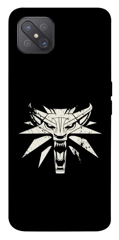 TPU чохол Demsky Wolf medallion для Oppo A92s