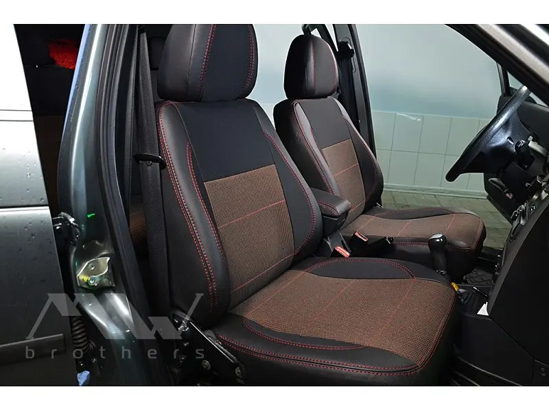 Авточохли модельні MW Brothers для Lada Priora 2172 c 2007 - фото 7