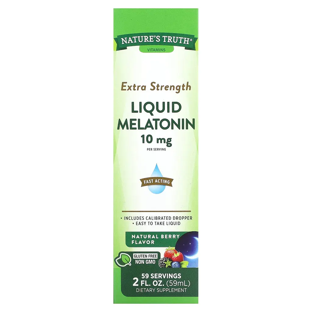 Мелатонін Nature's Truth Liquid Melatonin 10 мг 59 мл - фото 2