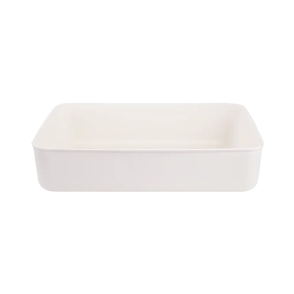 Ящик для хранения МВМ My Home FH-12 L 360х257х80 мм белый (FH-12 L WHITE) - фото 3