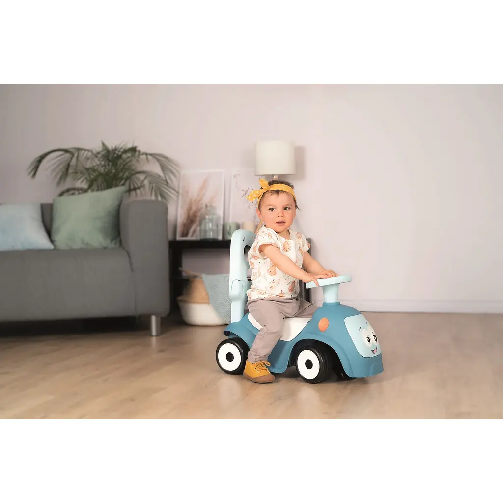 Машина для катання малюка Smoby Toys Маестро 3 в 1 зі звуковим ефектами блакитна (720304) - фото 8