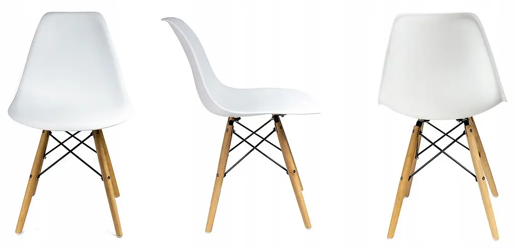Кресло JUMI Plastic Chair White - фото 5