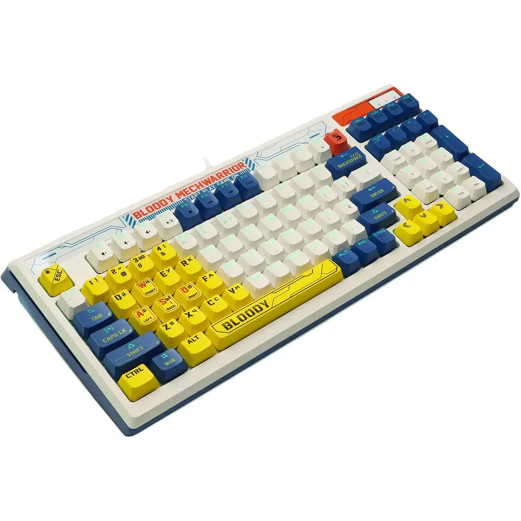 Клавиатура Bloody B950 RGB Warrior Blue [113590] - фото 7