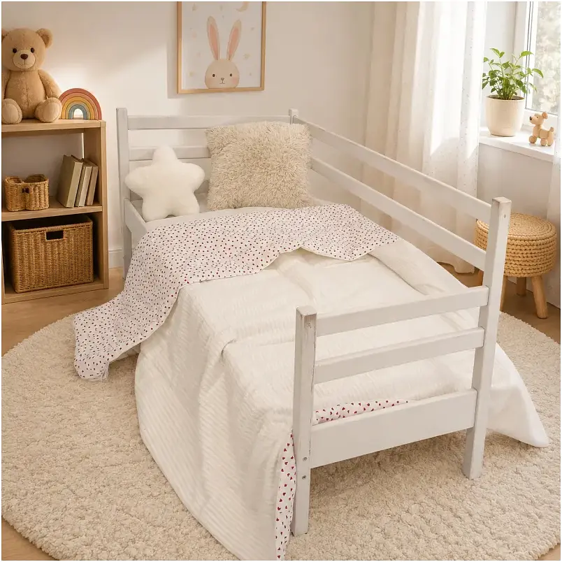 Плед дитячий MirSon Premium Pique Little hearts 150х220 см (2200013893936) - фото 6