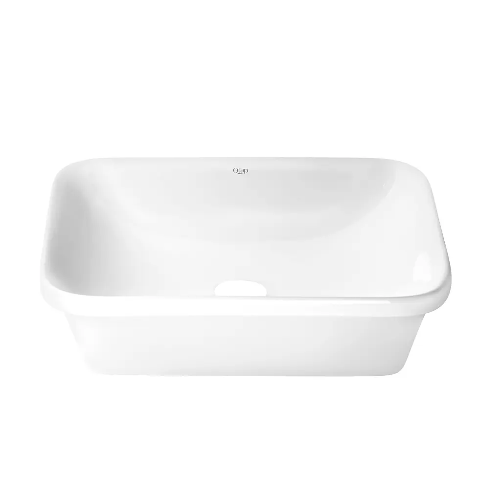 Умивальник Qtap Scorpio 610x380x150 White QT1411K491WN, Білий - фото 3