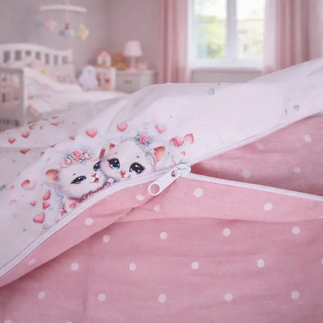 Дитяча постільна білизна TEENAGER Poplin Line Kids Cats (2200012796894) - фото 5