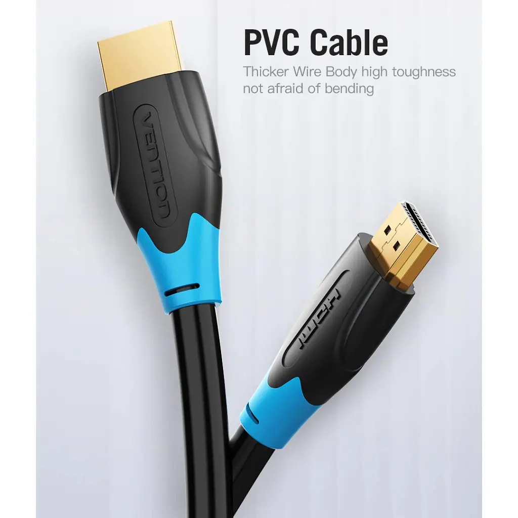 Кабель мультимедійний HDMI M to HDMI M 1.0m V2.0 Vention (AACBF) - фото 10