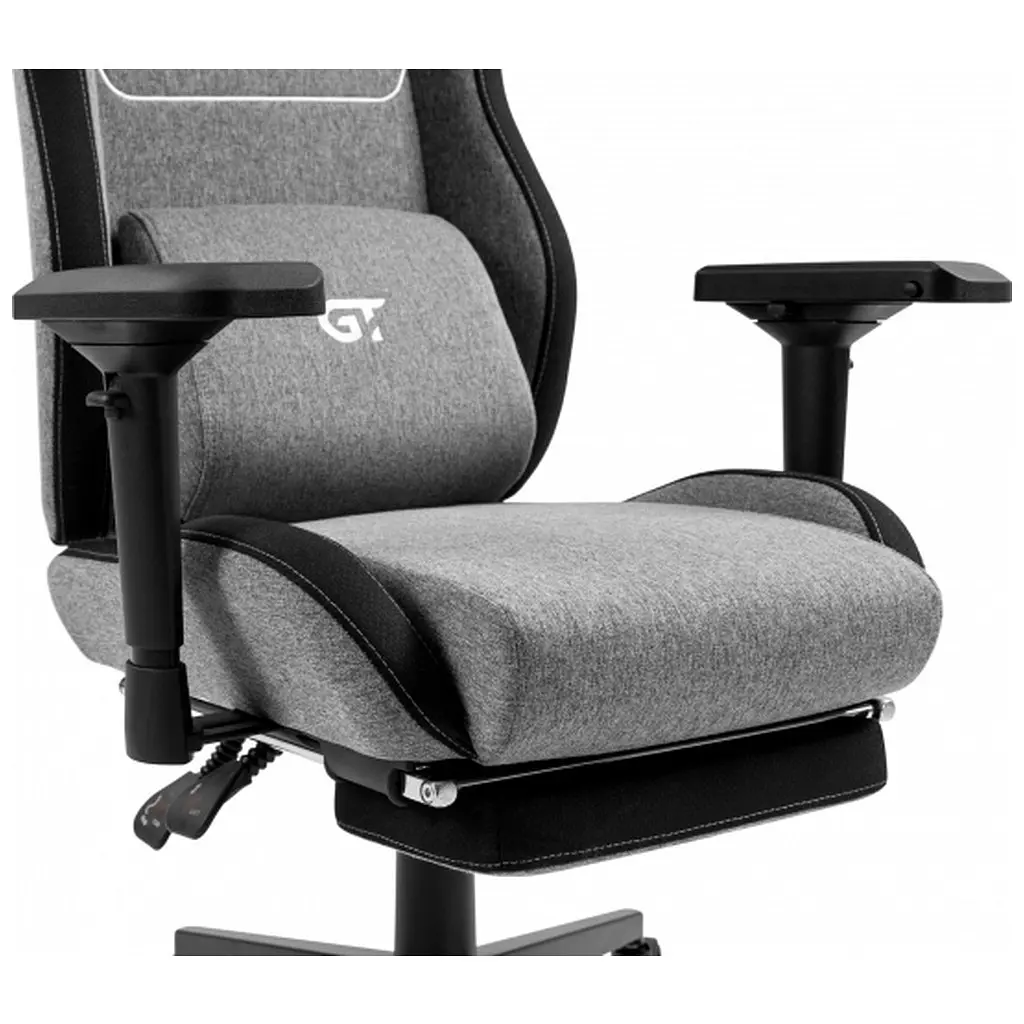 Крісло ігрове GT Racer X-2305 Gray/Black (X-2305 Fabric Gray/Black) - фото 10