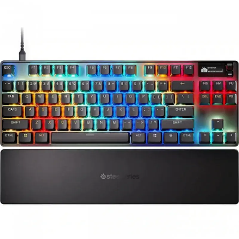 Клавіатура SteelSeries Apex Pro TKL Gen 3 USB UA Black (64740) - фото 3