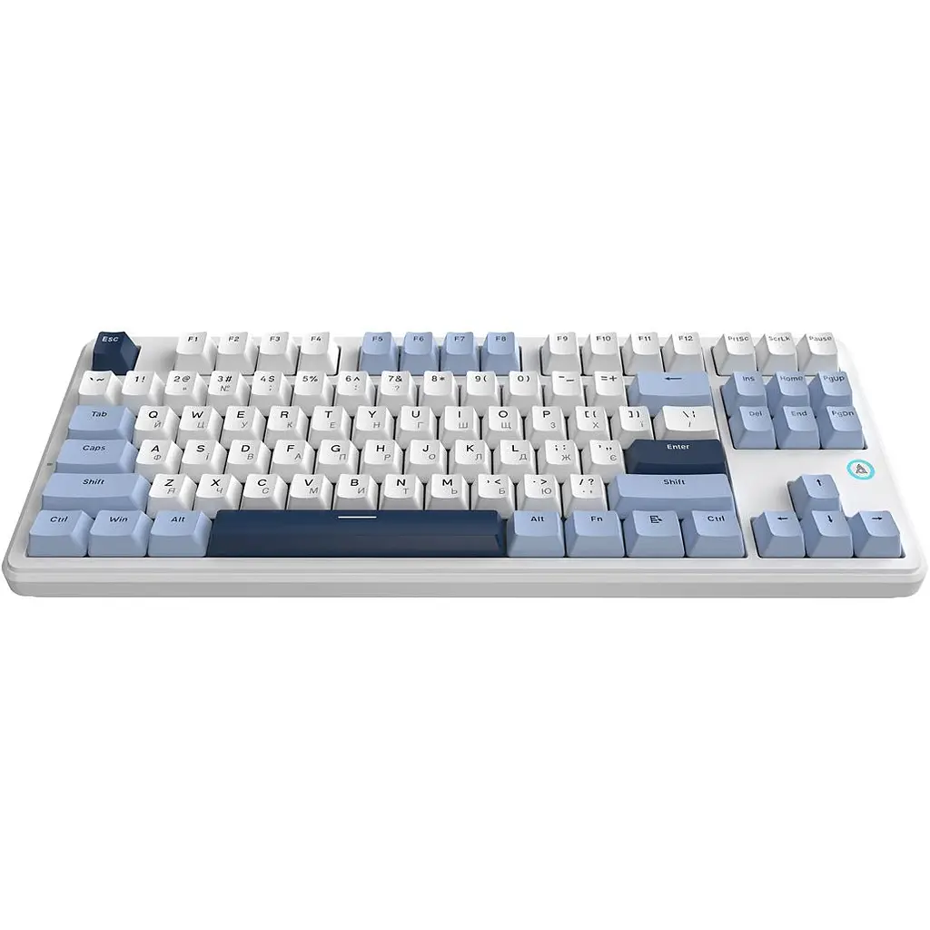 Клавіатура Ajazz AK870 V2 Flying Fish Switch White/Blue (AK870-V2-FF-BWB) [161036] - фото 2