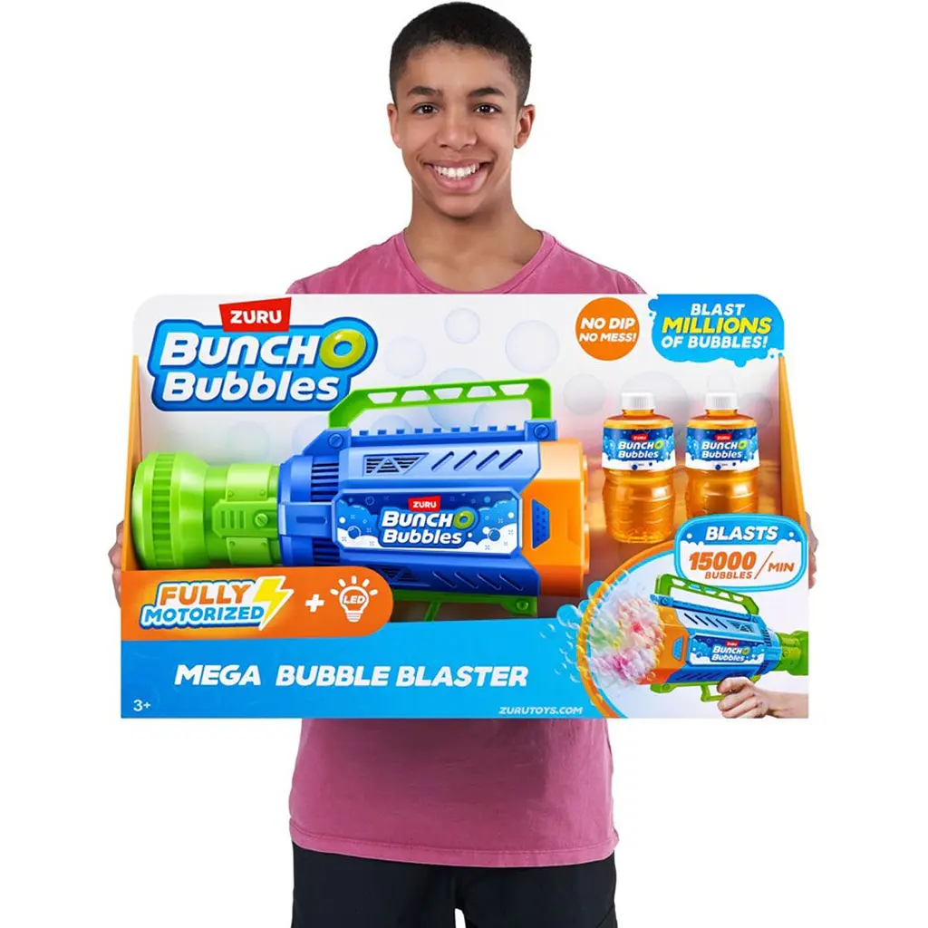 Ігровий набір Bunch O Bubbles серії "Large" S1 - Бластер з мильними бульбашками (11349) - фото 7
