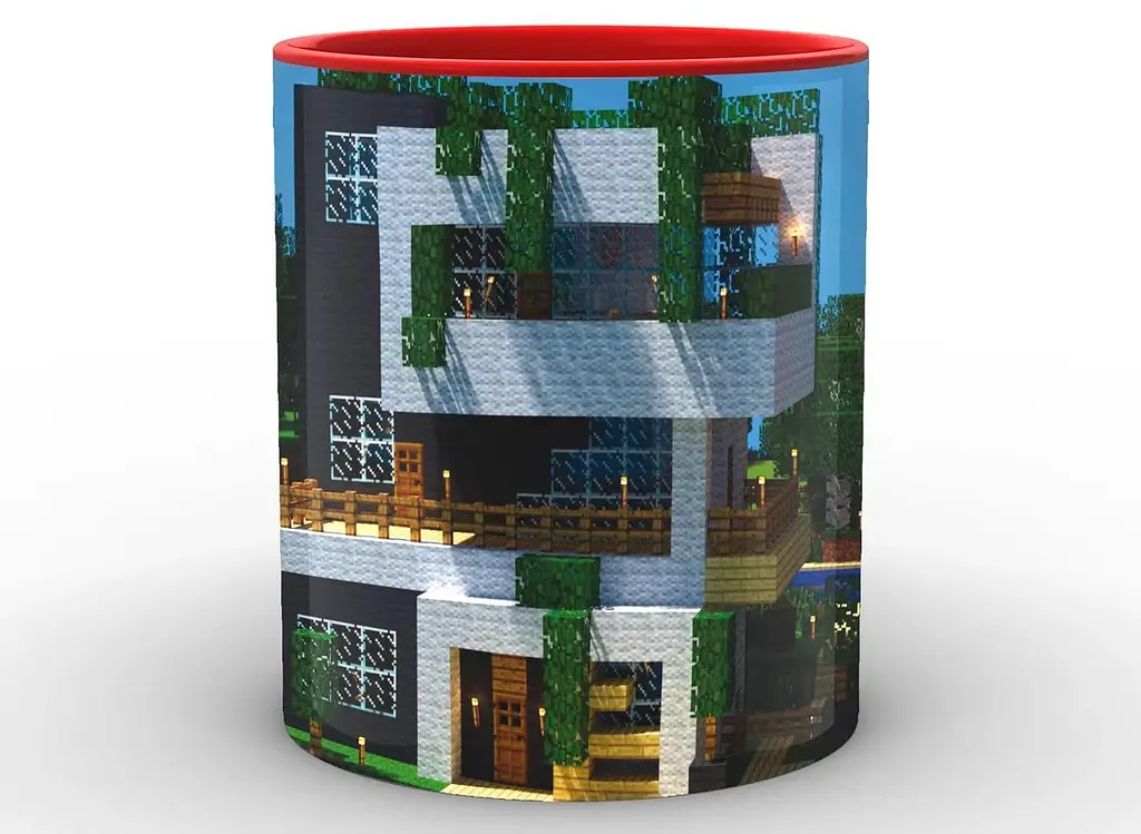 Кружка GeekLand Minecraft Майнкрафт будинок МС.02.025.686 - фото 8