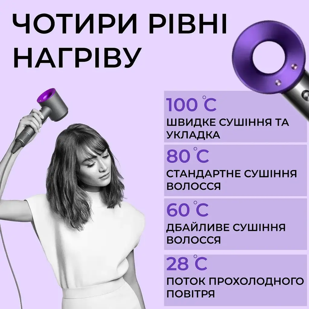 Фен Smart-X Magic Hair Supersonic PH771V - фото 6