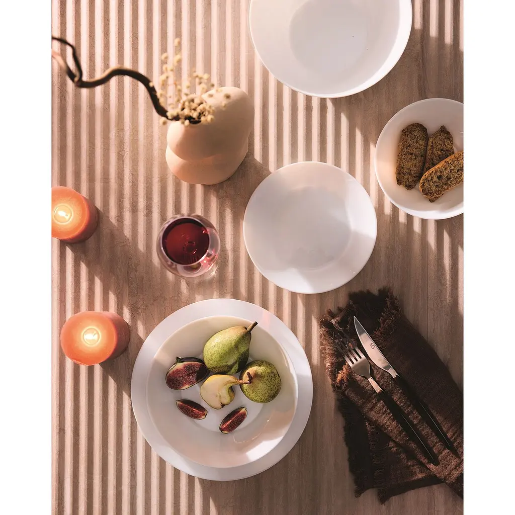 Тарілка десертна Luminarc Apy 18 см біла (V8740) - фото 6