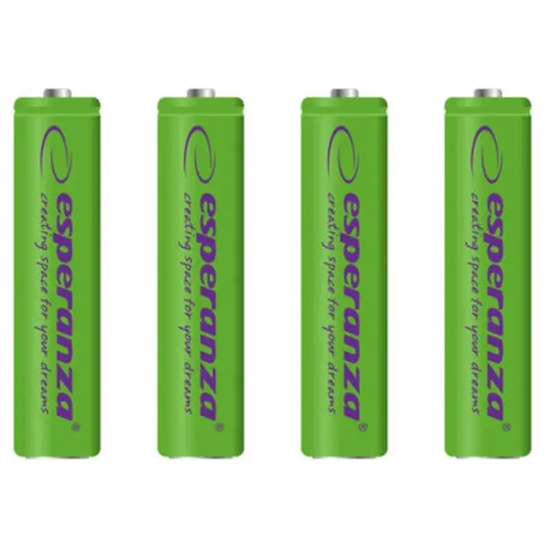 Акумулятор Esperanza AAA 1000mAh Ni-MH * 4 green (EZA102G) - фото 3