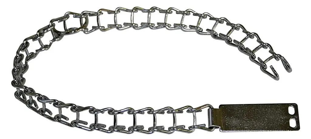 Нашийник-зашморг для собак Croci хром 60х2.5 см C5АS0652
