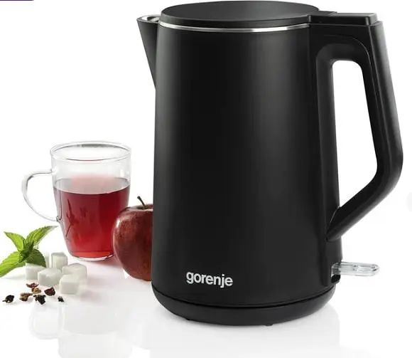 Електрочайник Gorenje K15DWBK 1.5 л чорний - фото 4