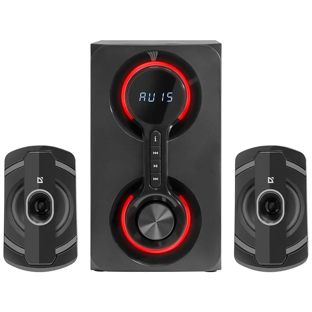 Акустична система 2.1 Defender Eclipse, 40Вт Bluetooth/MP3/SD/USB/AUX/RC - фото 2
