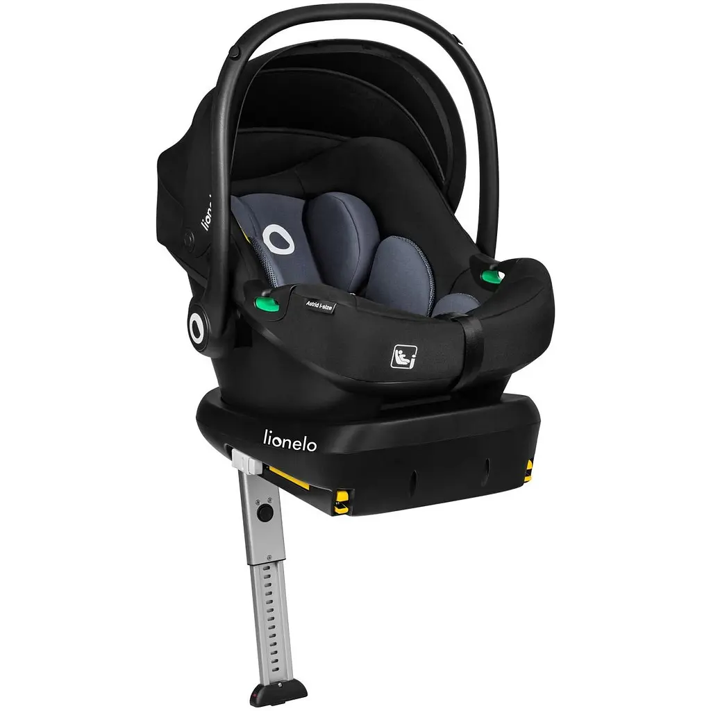 База Isofix для автокрісла Lionelo Astrid i-Size Вase Black, чорна (LO-ASTRID I-SIZE BASE BLACK) - фото 4