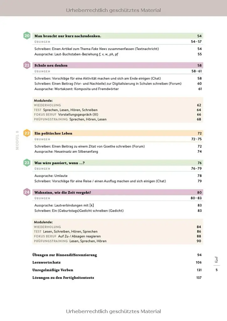 Momente B1.2 Arbeitsbuch plus interaktive Version - Анна Брайтсаметер - фото 4
