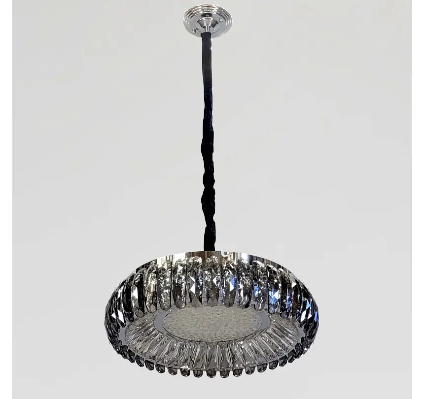 Стельова кришталева LED-люстра Artlight MT015/500CH, хром і димчасте скло, 100 Вт, від 10-18 м² - фото 5