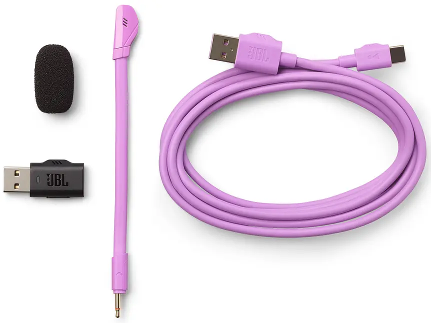 Bluetooth-гарнітура JBL Quantum 360 Wireless Purple (JBLQTUM360PUR) - фото 9