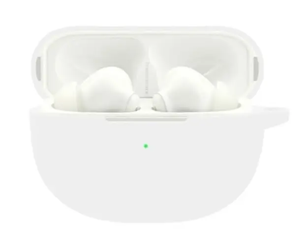 Чехол-накладка DK Silicone Candy Friendly с карабином для Oppo Enco X (white) - фото 2