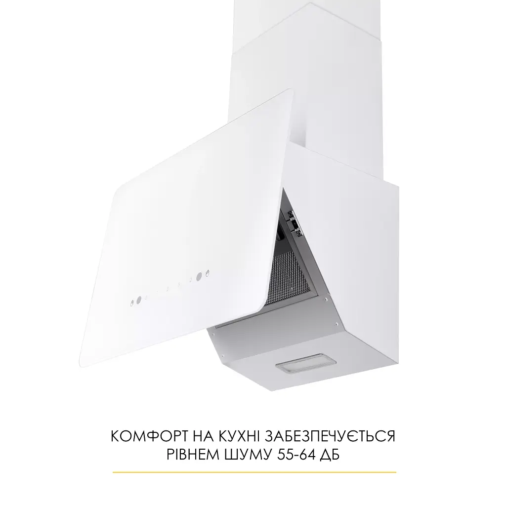 Витяжка декоративна похила Weilor Aura Wds 53 White - фото 5