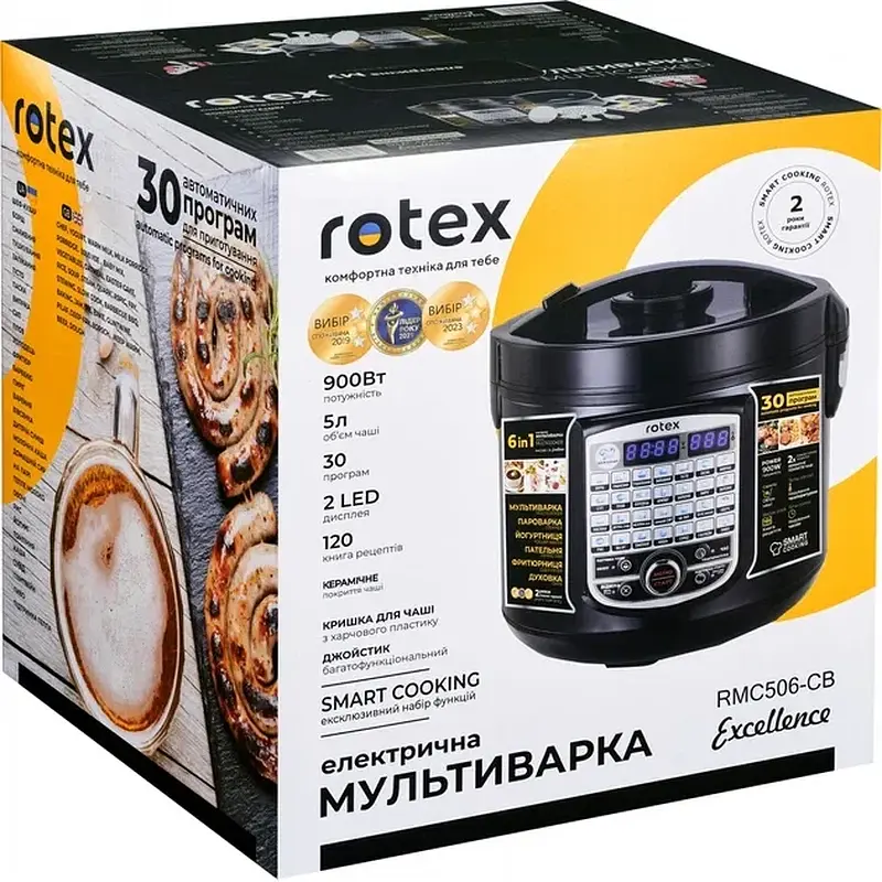 Мультиварка ROTEX RMC 506-CB Excellence - фото 6
