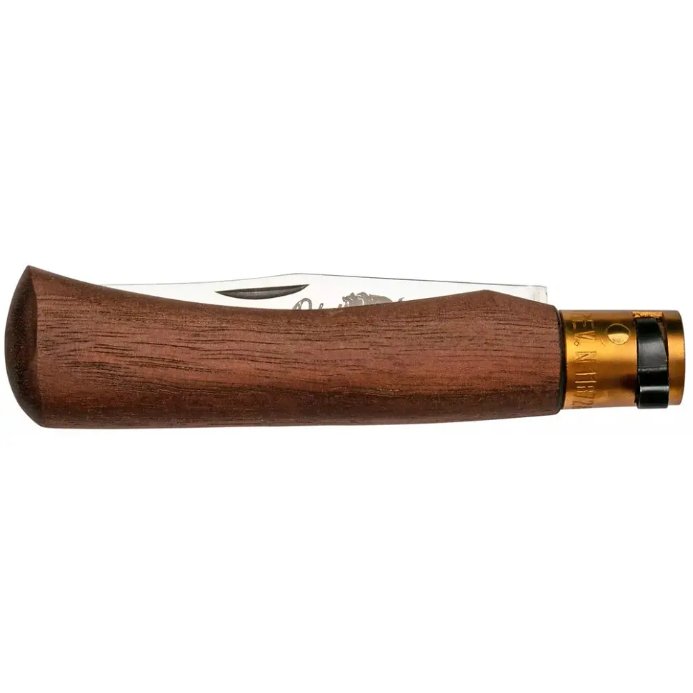 Ніж Old Bear Gift Box - Classic M, sheath in leather, walnut - фото 4