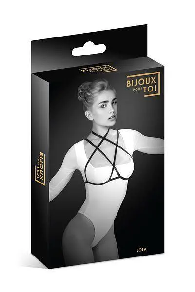 Портупея на грудь Bijoux Pour Toi - LOLA, эластичный полиэстер - фото 3