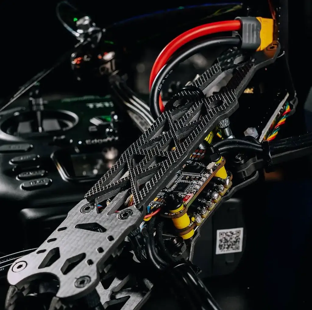 Квадрокоптер дрон FPV Steel bird 7 дюймовий розмір (18 хв. польоту) до 14 км - фото 3