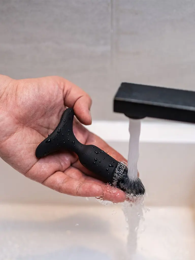 Анальна пробка Lovense Hush 2 XS 12 см (чорний) - фото 11