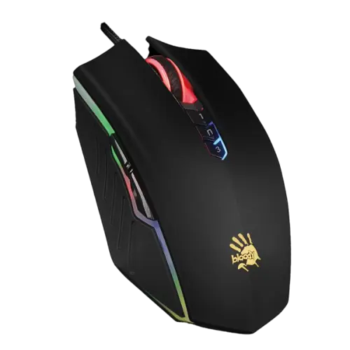 Миша A4Tech A70A Bloody RGB Matte Black - фото 2