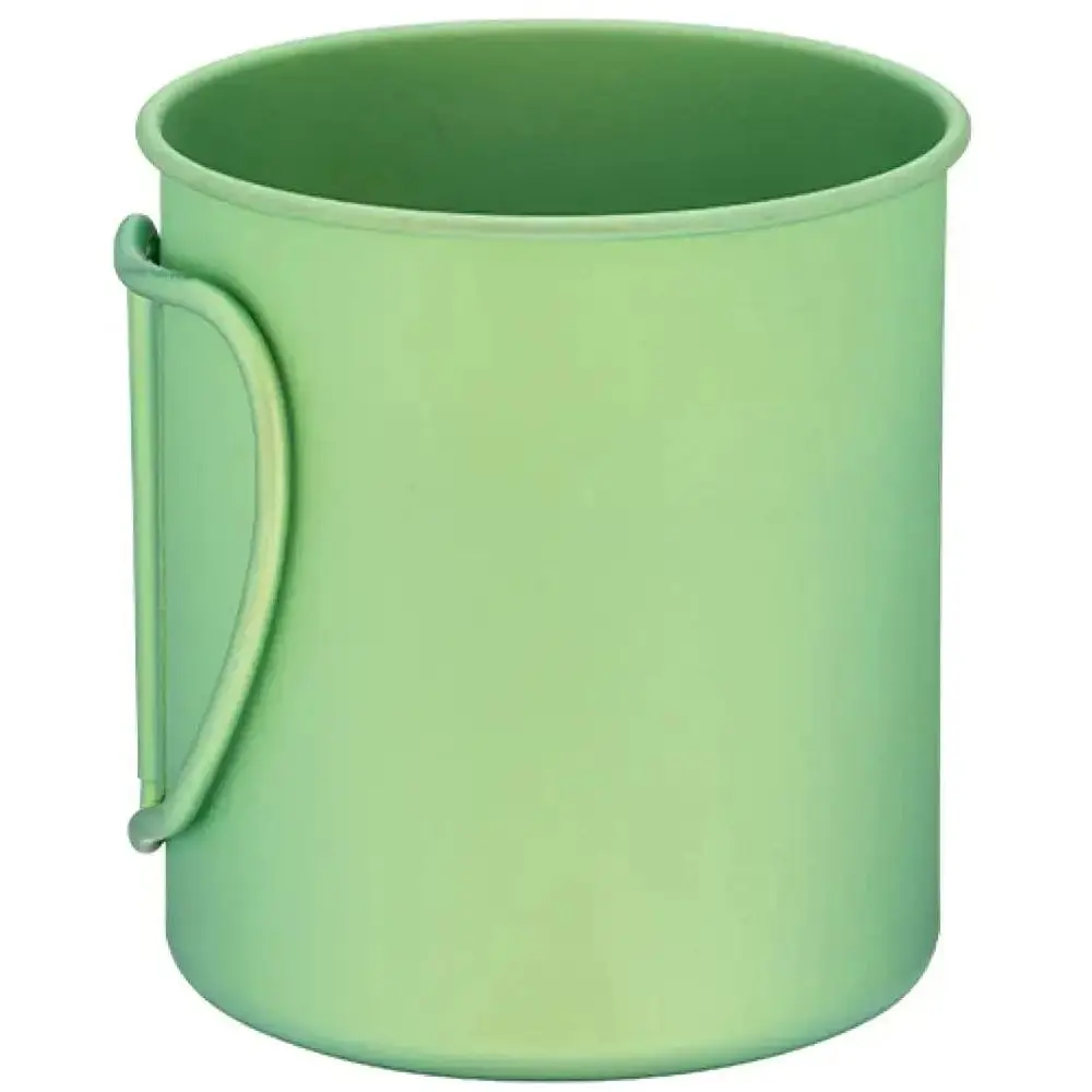 Кружка Snow Peak MG-143-GR Ti-Single 450 Anodized Cup 450 мл green - фото 3