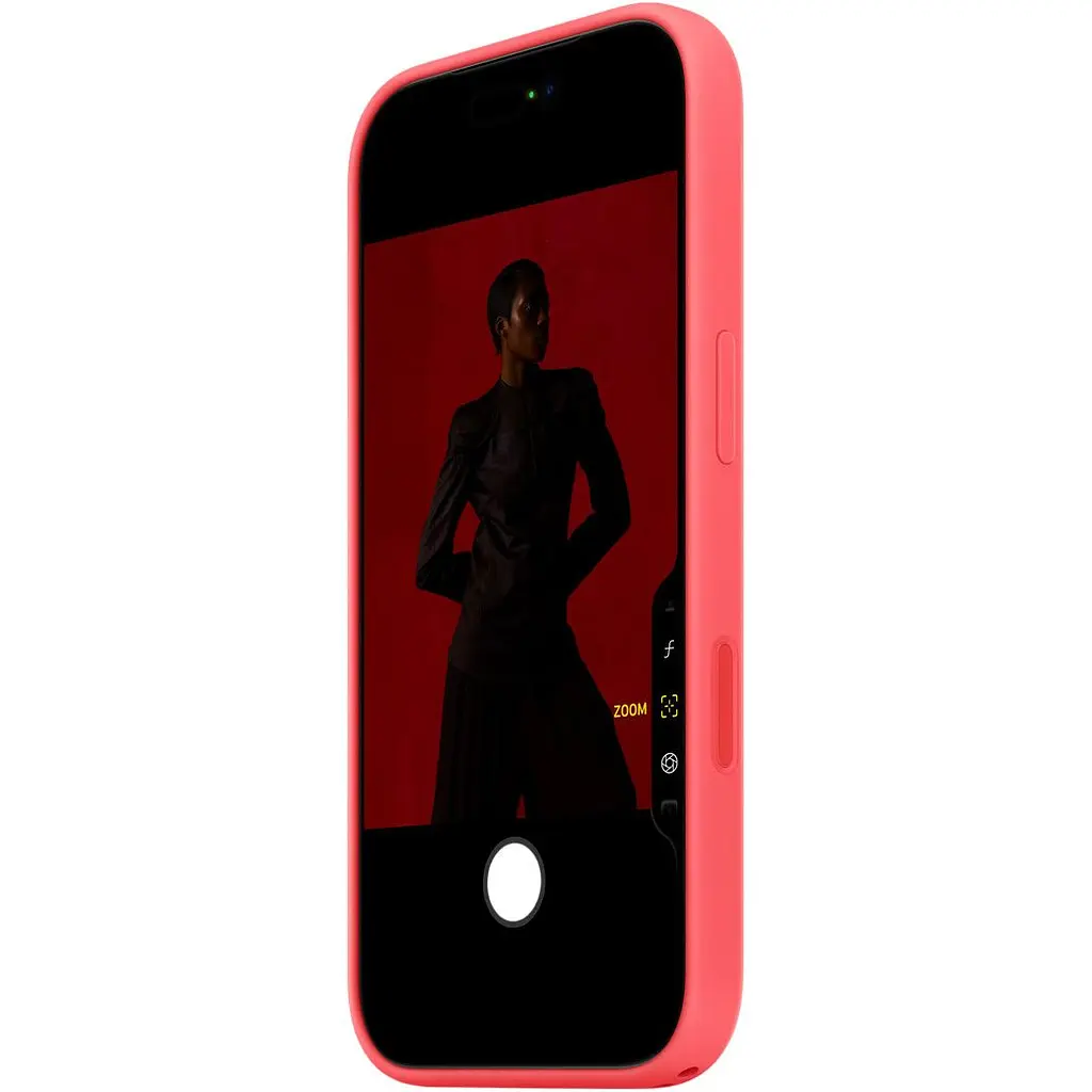 Чохол Apple Silicone Case with MagSafe для iPhone 17 Pro Max Bright Guava (MHW64ZM/A) [170571] - фото 4