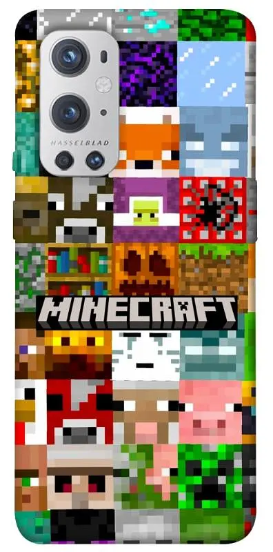 Чохол Demsky Minecraft collage для OnePlus 9 Pro