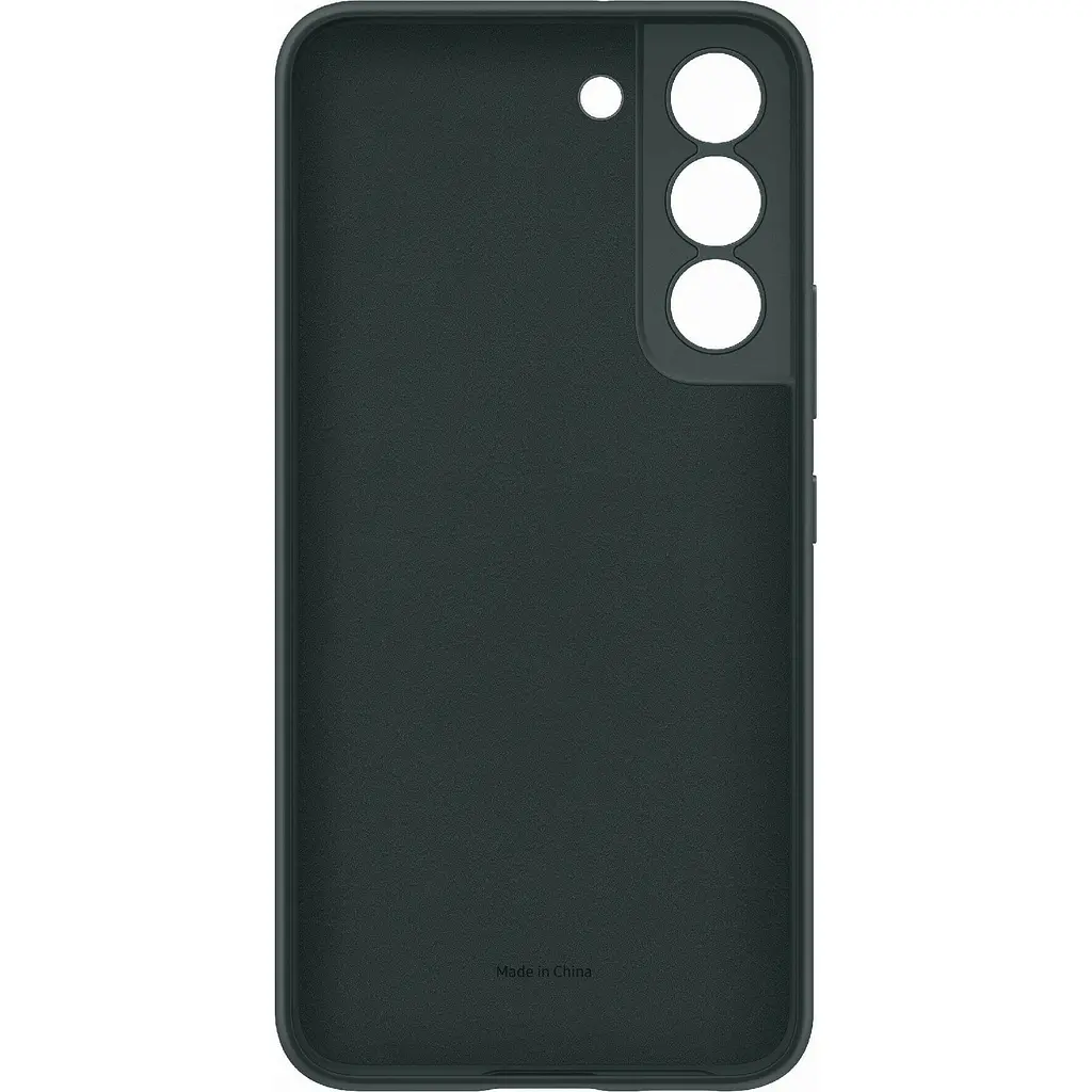 Оригінальний силіконовий чохол Samsung Silicone Cover для Samsung Galaxy S22 Plus (S906) EF-PS906TGEGRU Forest Green - фото 8