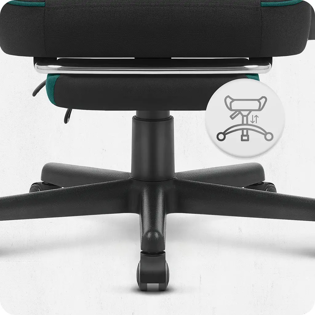 Кресло Cabro C504 Black-Green ткань - фото 6