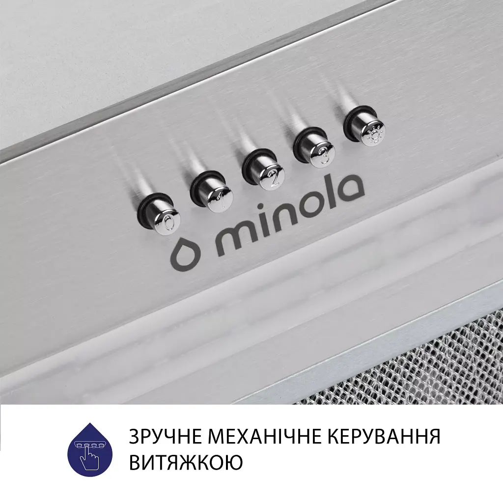 Витяжка повновбудована Minola HBI 5623 I 1000 LED - фото 6